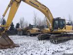 Komatsu PC350LC8, Crawler Excavators, Construction