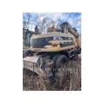 Caterpillar M318, wheel excavator, Construction