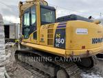 Komatsu PC160, Crawler Excavators, Construction