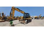 Caterpillar M317F IVC, wheel excavator, Construction