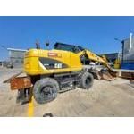 Caterpillar M313D, wheel excavator, Construction
