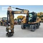 Caterpillar M314F, wheel excavator, Construction