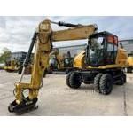 Caterpillar M318-07A, wheel excavator, Construction