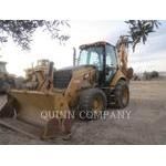 Caterpillar 450F, backhoe loader, Construction