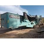 Powerscreen 2100X, cranes, Construction