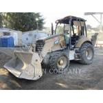 Caterpillar 450F, backhoe loader, Construction