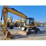 Caterpillar M318D, wheel excavator, Construction