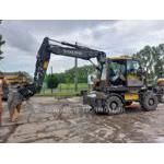 Volvo EW150, wheel excavator, Construction