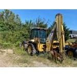 Komatsu WB150, backhoe loader, Construction
