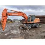 Doosan DX210W, wheel excavator, Construction