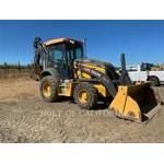 John Deere 310SL HL, backhoe loader, Construction