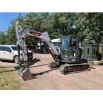 Bobcat E55, Mini Excavators, Construction