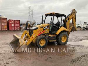 Caterpillar 416FST, backhoe loader, Construction