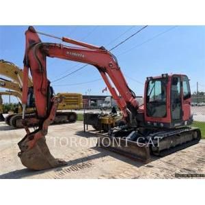 Kubota KX080-3, Crawler Excavators, Construction