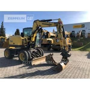 Yanmar B75W, wheel excavator, Construction