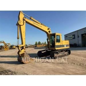 Caterpillar 215, Crawler Excavators, Construction