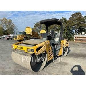 Sakai SW770HF, Twin drum rollers, Construction