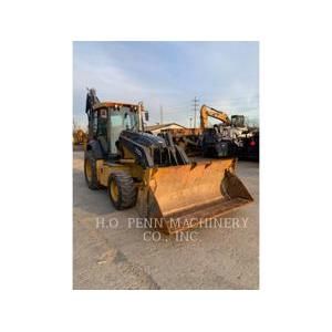 John Deere JD710D, backhoe loader, Construction