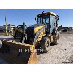 John Deere & CO. 410L, backhoe loader, Construction