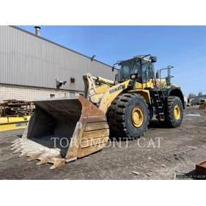 Komatsu WA500, Wheel Loaders, Construction