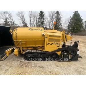 Weiler P265, Asphalt Pavers, Construction
