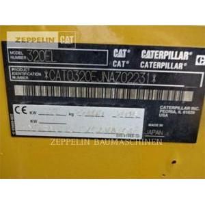 Caterpillar 320EL, Construction