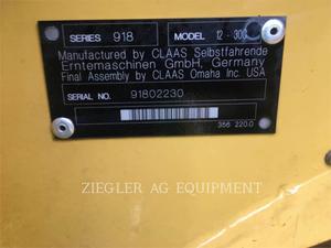 Claas 12-30C, Agriculture
