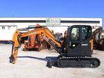 (CX60C) - MINI CRAWLER EXCAVATOR, CAB - TIER 4 (11/16-)