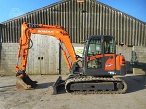 
                    2007 DOOSAN SOLAR 75V
                