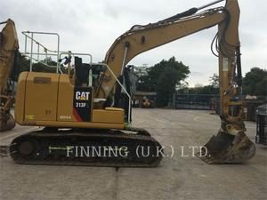 Caterpillar 313FL HSR, Crawler Excavators, Construction