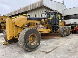 Caterpillar 16M, motorgrader mijnbouw, Bouw