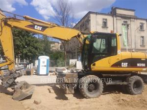 Caterpillar M315C, wheel excavator, Construction