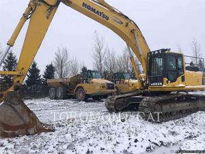 Komatsu PC350LC8, Crawler Excavators, Construction