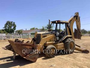 Caterpillar 446B, backhoe loader, Construction