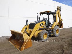 Caterpillar 450F, backhoe loader, Construction