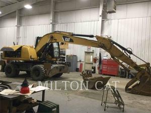 Caterpillar M316D, wheel excavator, Construction