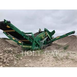 McCloskey R155, Screeners, Construction