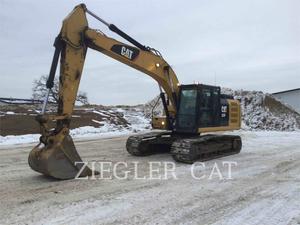Caterpillar 323F, Crawler Excavators, Construction