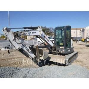 Bobcat E45, Crawler Excavators, Construction