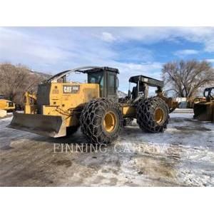 Caterpillar 555D, skidder, Forestry equipment