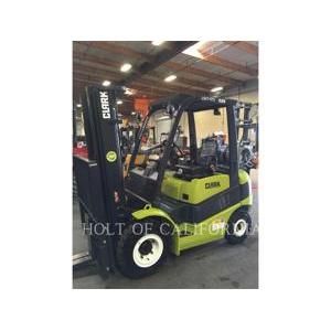 Clark C25L, forklifts, Material handling equipment