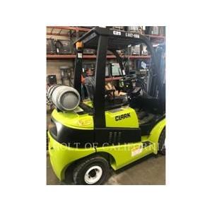 Clark C25L, forklifts, Material handling equipment