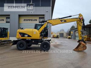 Caterpillar M313D, wheel excavator, Construction