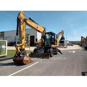 Caterpillar M316, wheel excavator, Construction