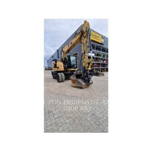 Caterpillar M315F, wheel excavator, Construction