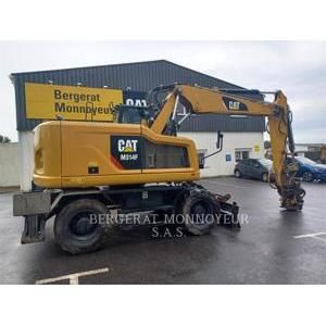 Caterpillar M314F IVC, wheel excavator, Construction