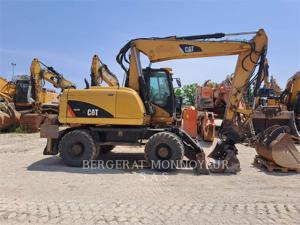 Caterpillar M313D, wheel excavator, Construction