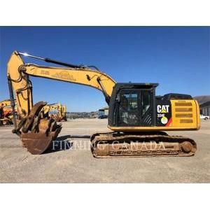 Caterpillar 324E, Crawler Excavators, Construction