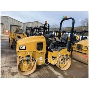 Caterpillar CB24BLRC, Twin drum rollers, Construction