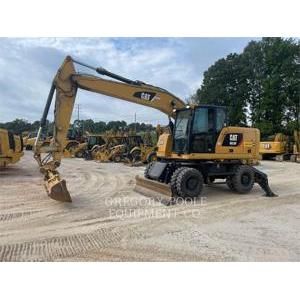 Caterpillar M318F, wheel excavator, Construction